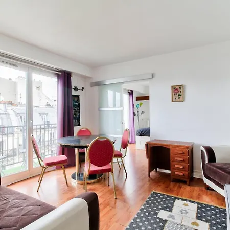 Superb 1br Flat With Balcony View On Sacre-coeur * Parigi