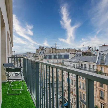 Superb 1br Flat With Balcony View On Sacre-coeur Appartamento